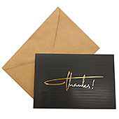 Музыкальная открытка с печатью `Thank You` в крафтовом конверте VC-GCP-TY-1 :: музыкальные открытки с печатью